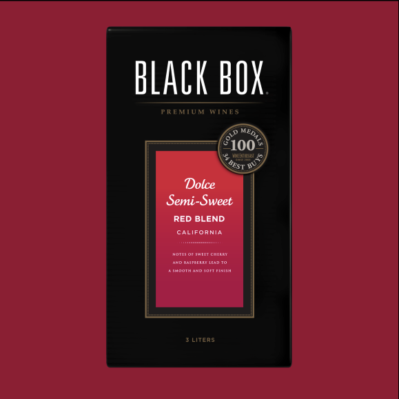 Dolce Semi Sweet boxed wine