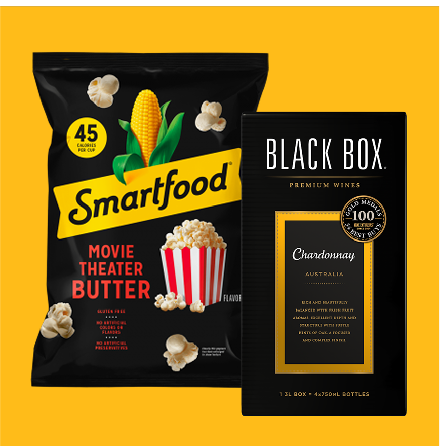 Chardonnay & Movie Theater Butter Popcorn