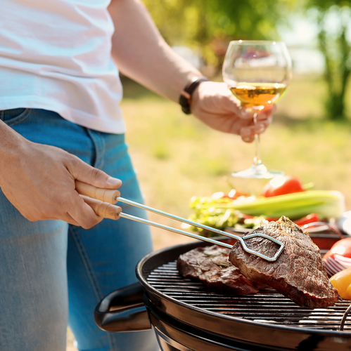 Grill and Chardonnay occasion pairing