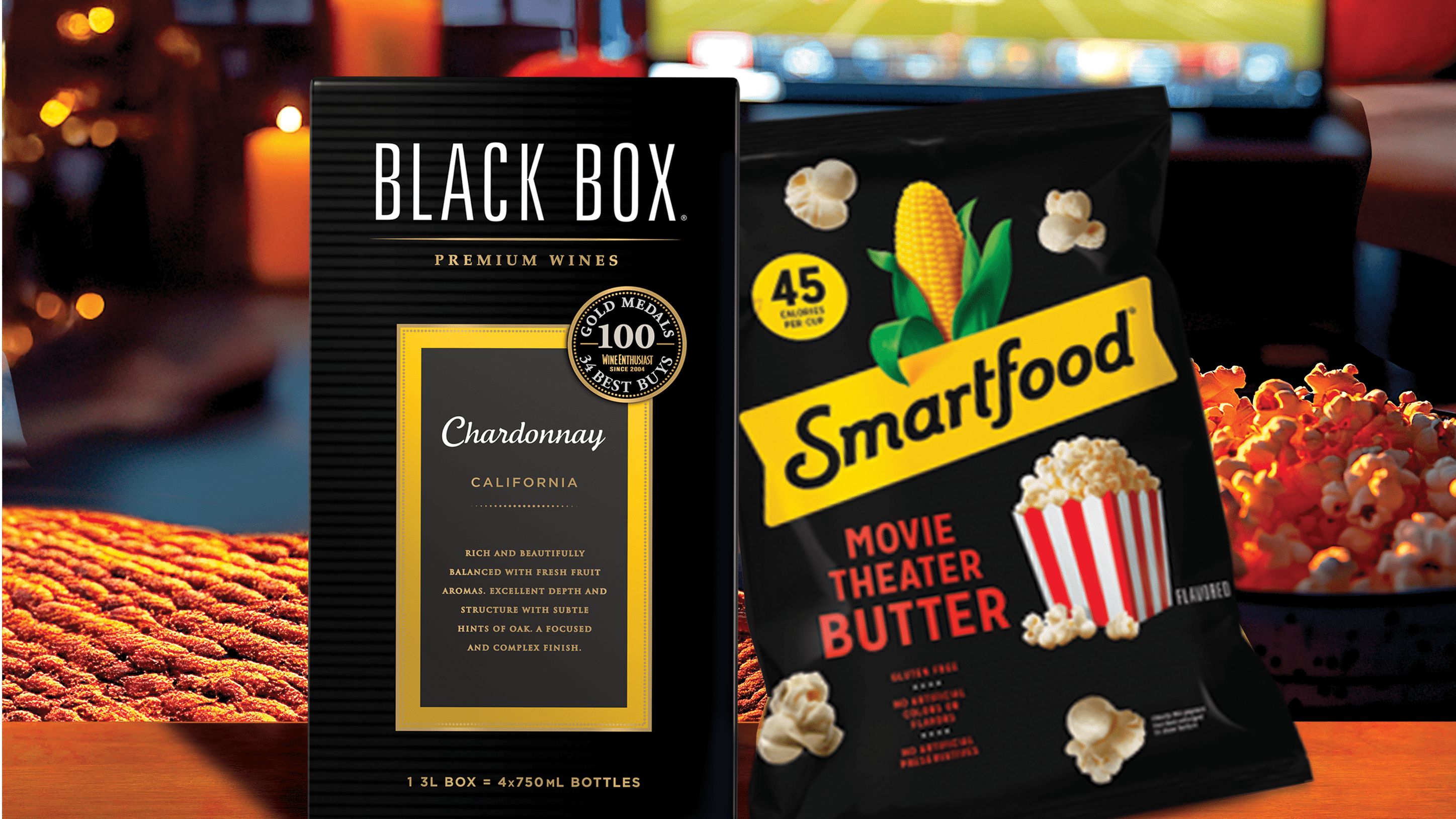 Popcorn And Wine Pairings