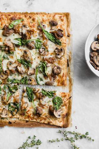 Flat bread Pizza