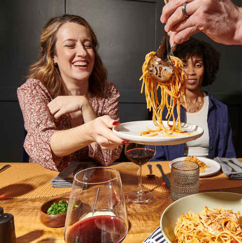 Red Blend and Spaghetti Pairing
