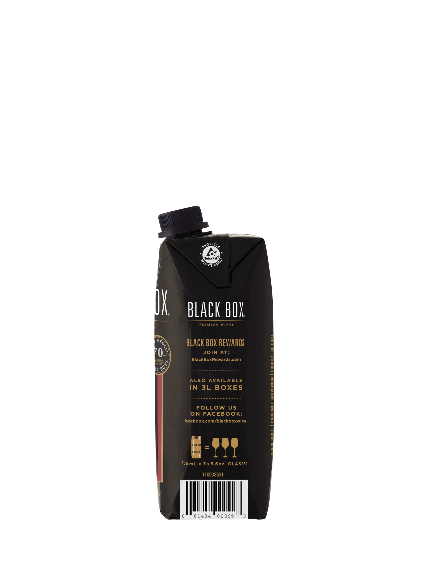 Black Box Cabernet Sauvignon V21 500ML