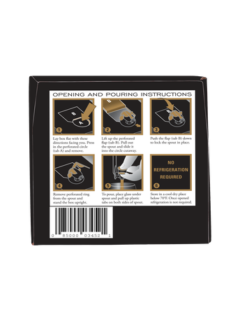 Black box sweet shop wine