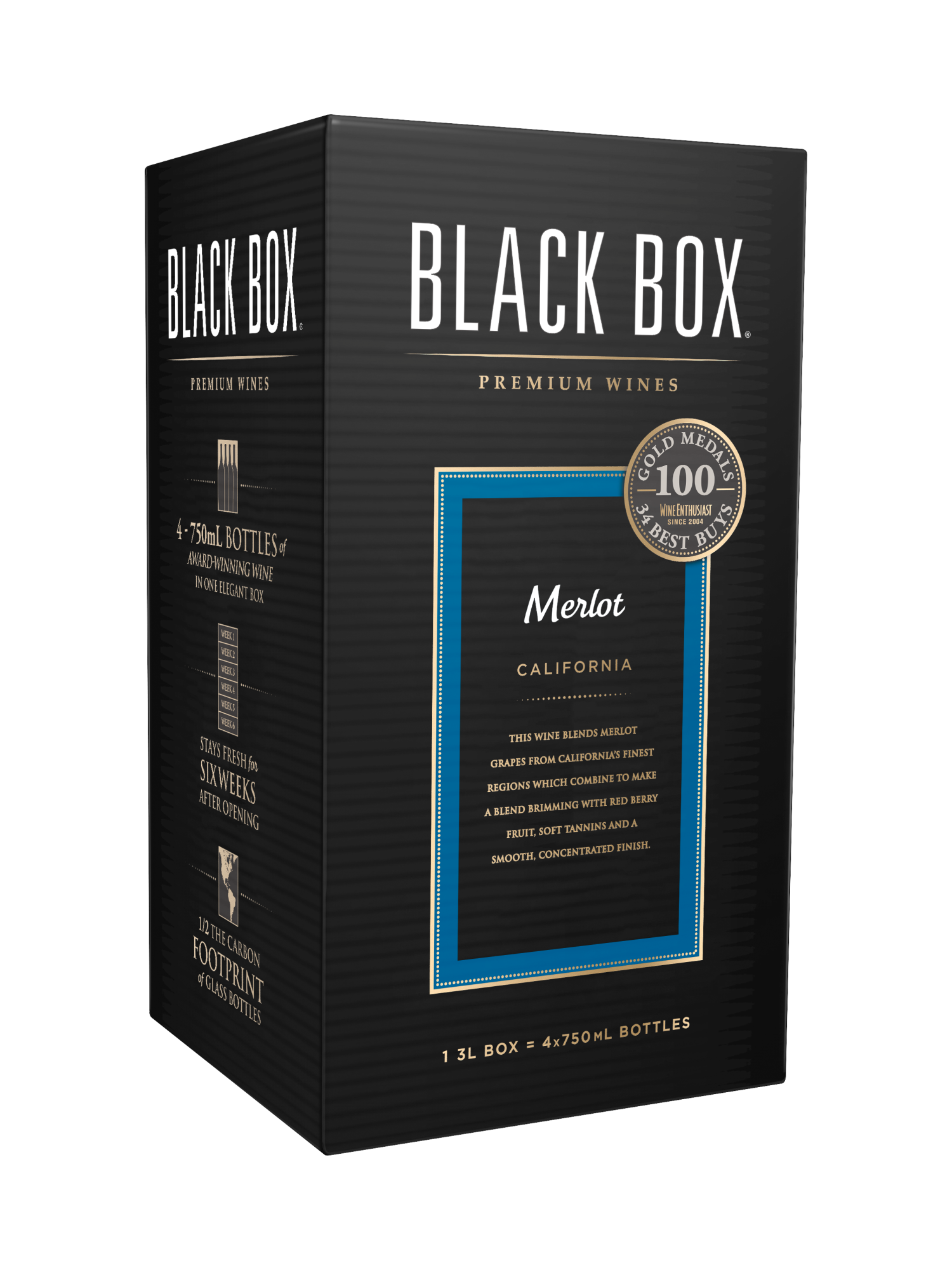 Buy Black Box Merlot 3L Wine Online Blackbox