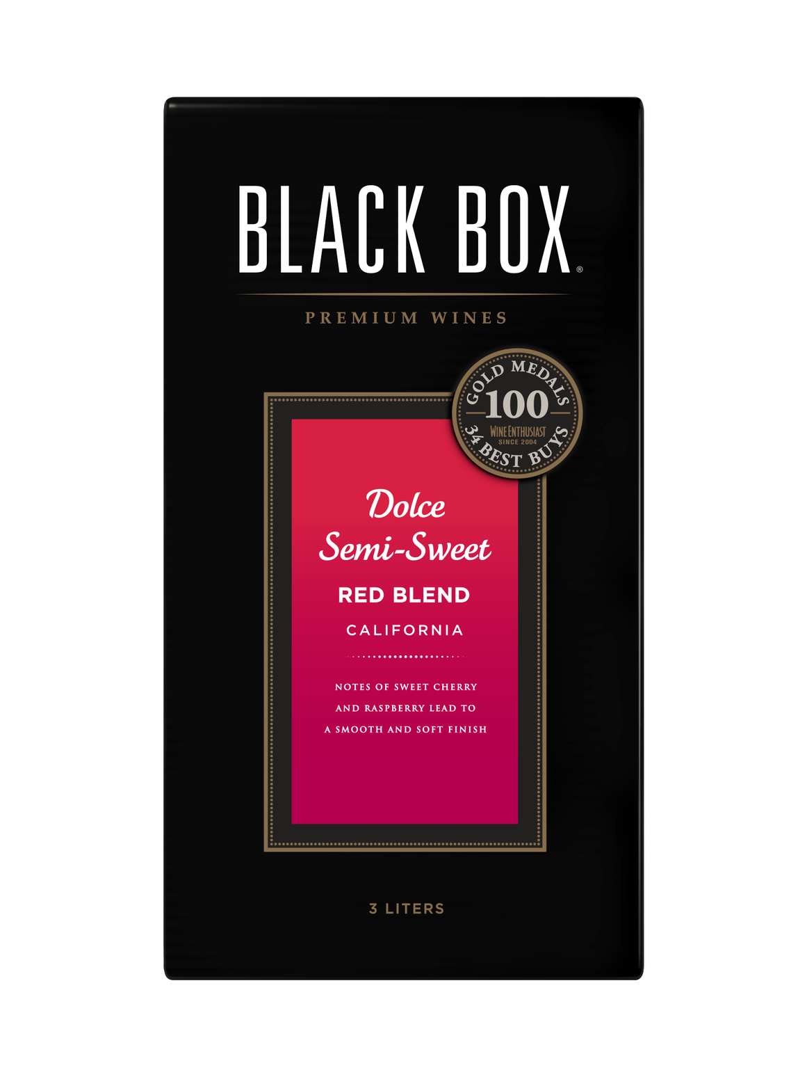 Black Box Dolce Semi-Sweet Red Blend 3L 