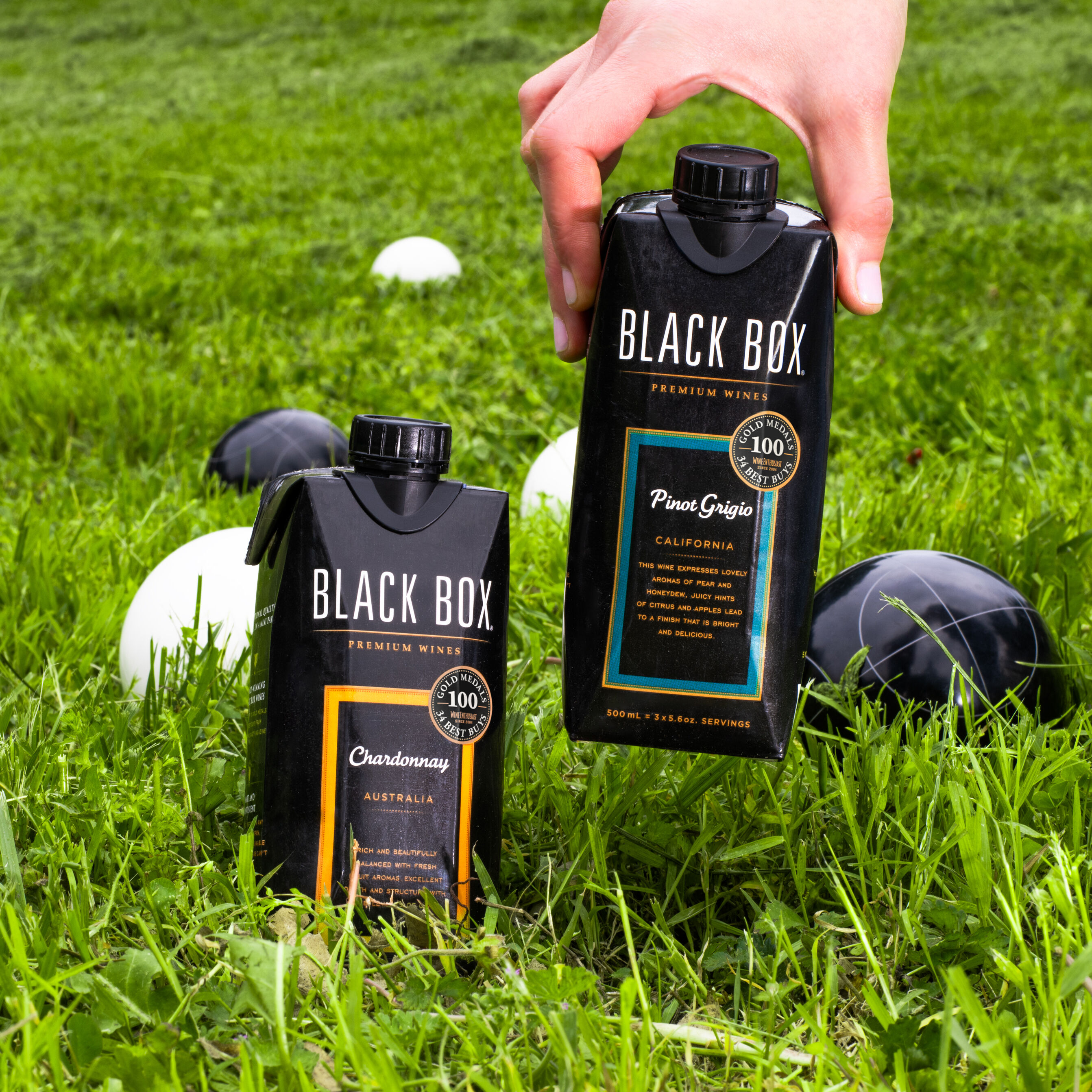 Black Box and friendly game outside