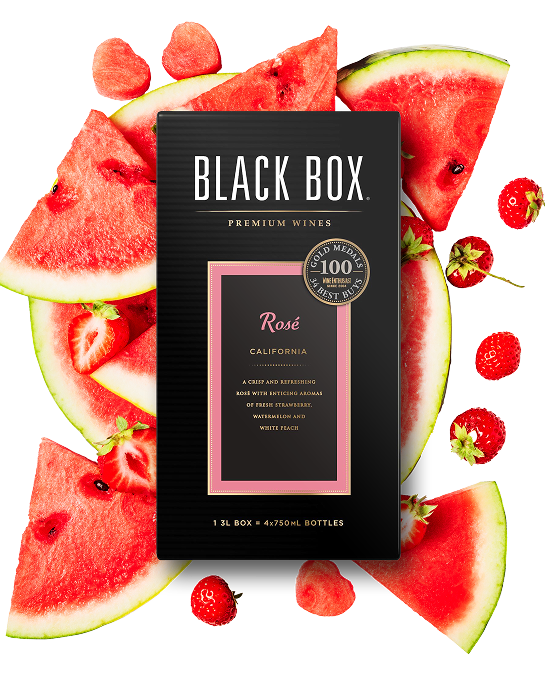 Try the Off-Dry Black Box Rose