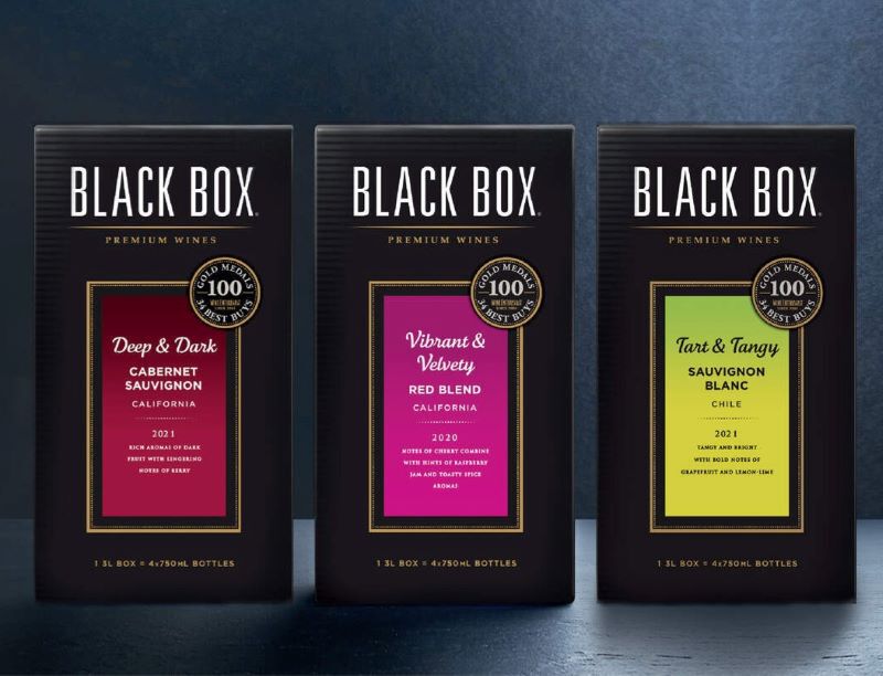 Our Black Box Forward Tasting Wines