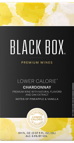 Black Box Lower Calorie Chardonnay is Off-Dry
