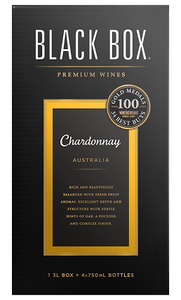 Black Box Chardonnay is Bone Dry