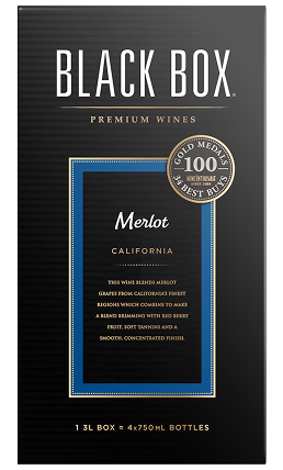 Black Box Merlot is Dry